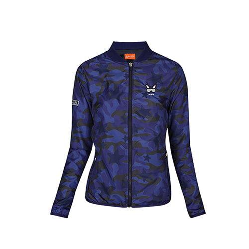 여성 캐모플라쥬 블레이져 자켓 AFB3WB102M-BLUEALAIRE